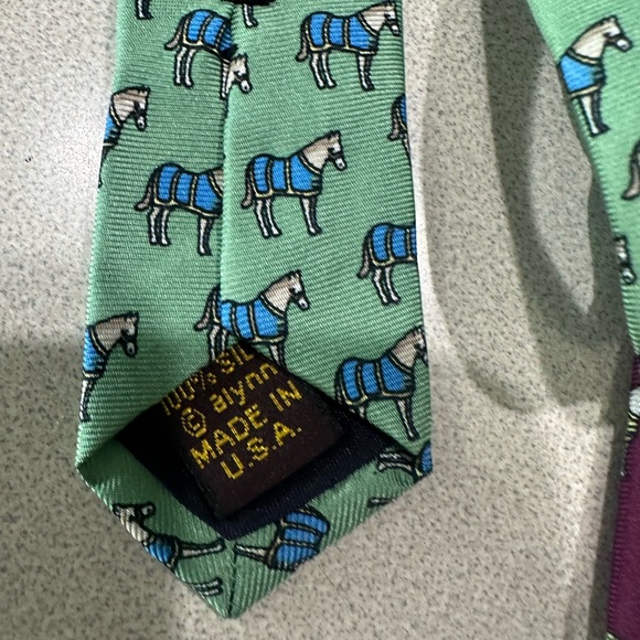 NWT Alynn Neckwear Steeple Chase Derby Ties - Picture 7 of 8